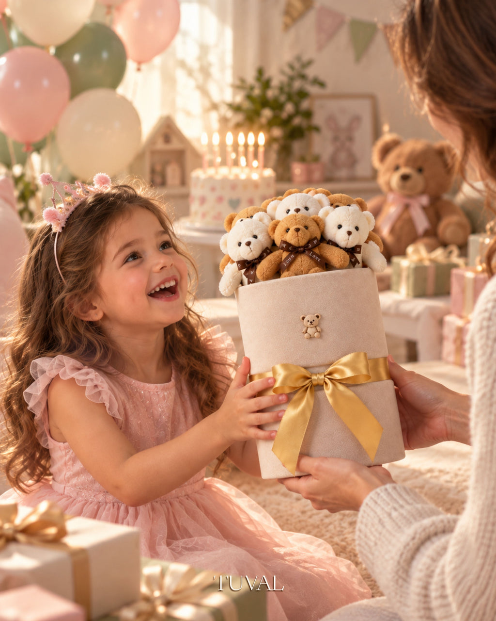 Peluş Ayıcıklı Hediye Kutusu