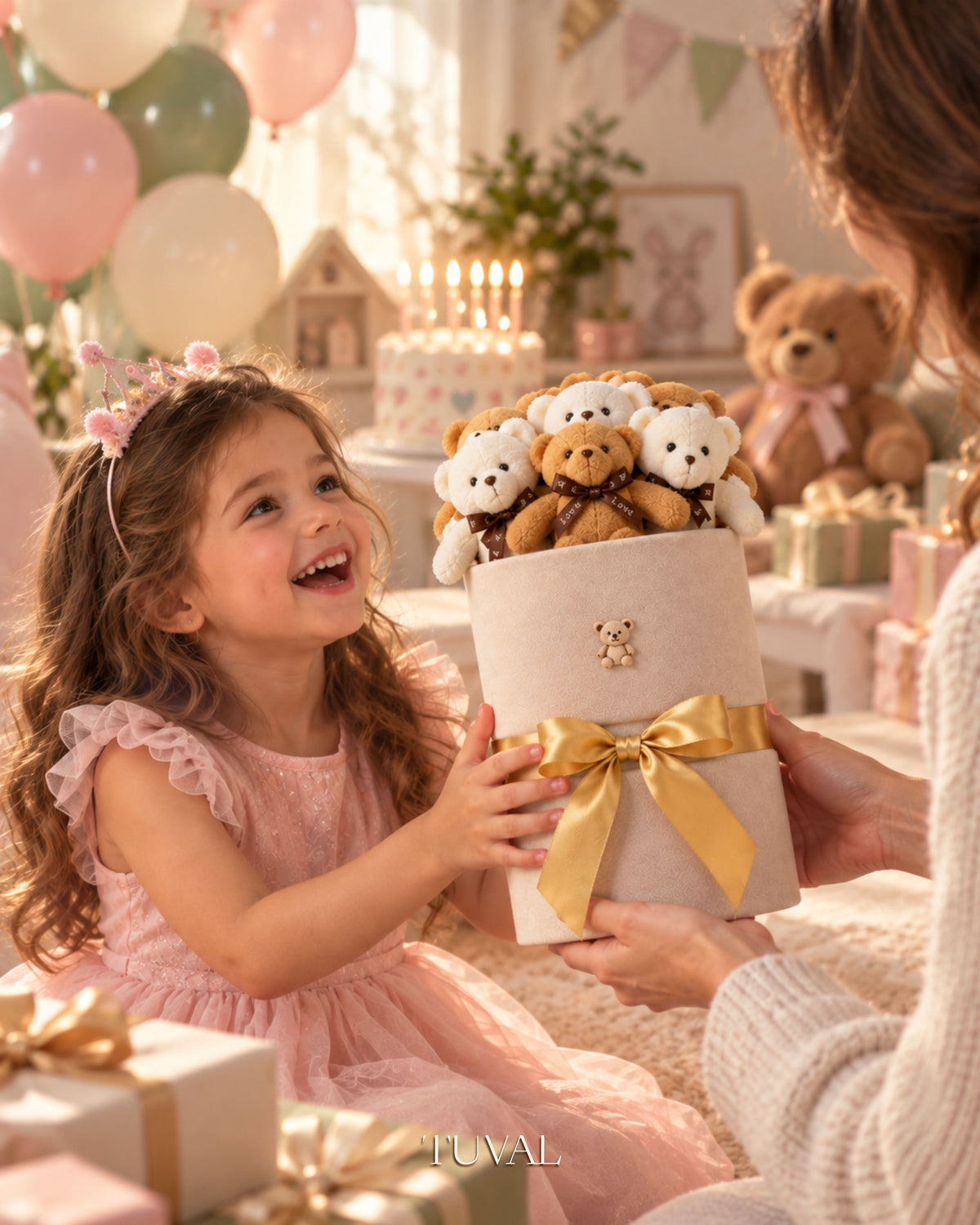 Peluş Ayıcıklı Hediye Kutusu